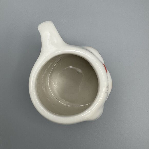 Mini Bunny Rabbit Ceramic Tea Cup Toothpick Holder Childs Easter Decor 2" - Picture 5 of 6